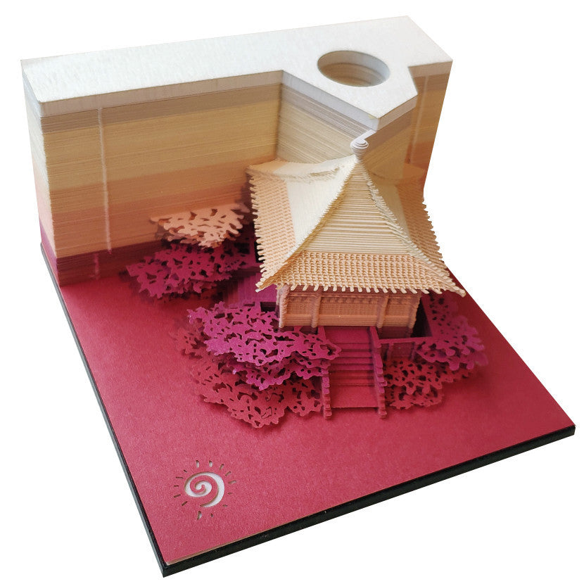 Kiyomizu Temple three-dimensional sticky note paper