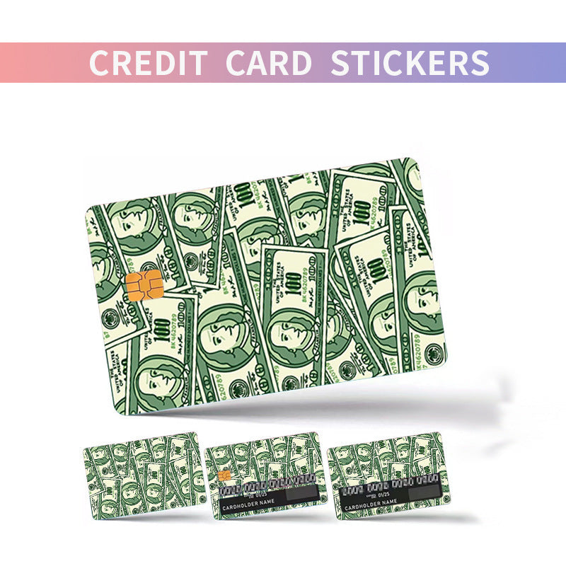 Credit Card Personalized Stickers