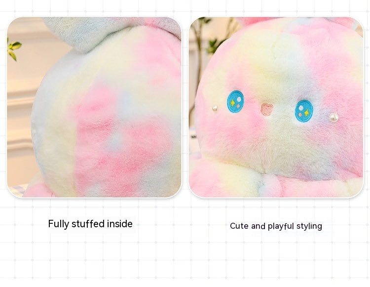 Two-sided Color-changing Octopus Rabbit Doll