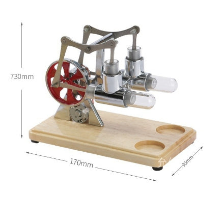 Stirling Engine Model Small Invention Generator Power Rangers Turbo Science Science Popularization Experiment