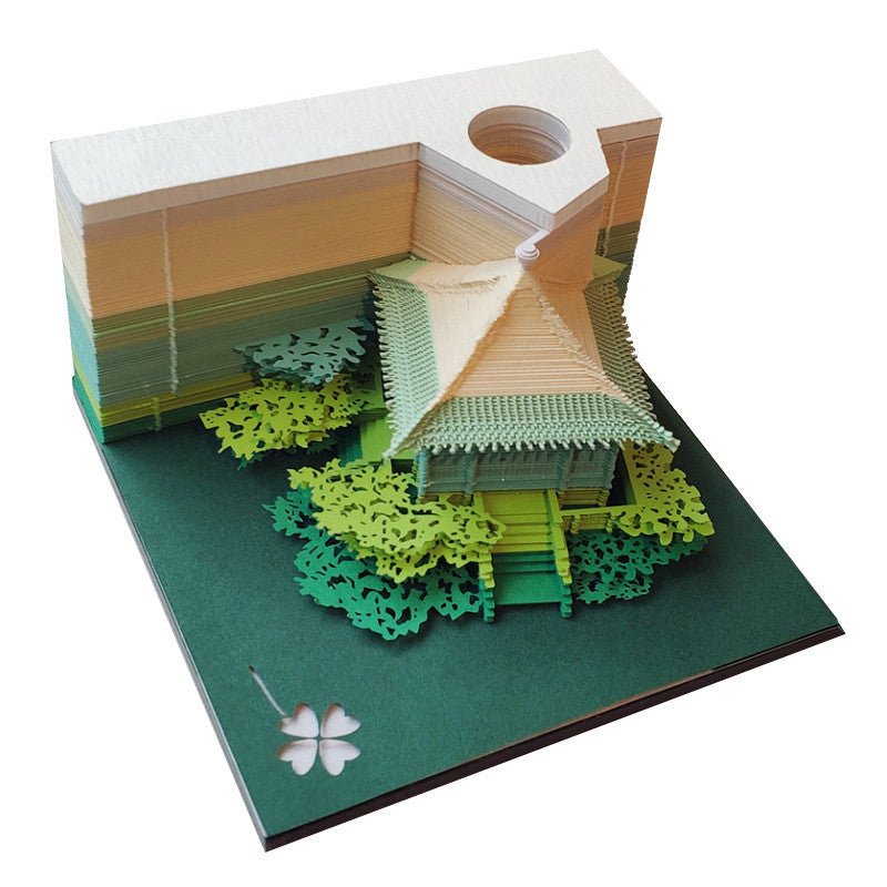 Kiyomizu Temple three-dimensional sticky note paper