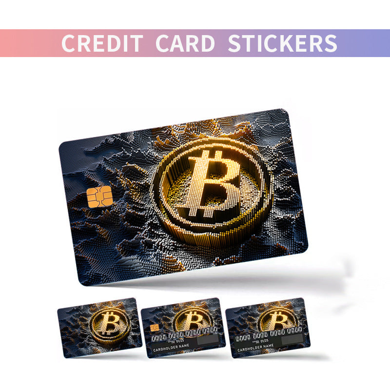 Credit Card Personalized Stickers