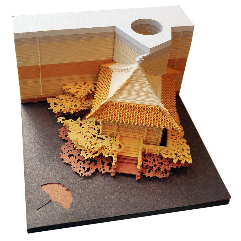 Kiyomizu Temple three-dimensional sticky note paper