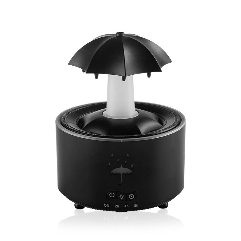 Raindrop Aromatherapy Humidifier Household Office Creativity Water Drop Rotating Humidifier Umbrella Fragrance Machine