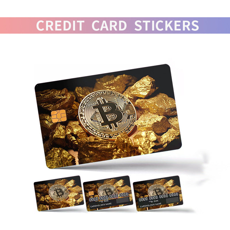 Credit Card Personalized Stickers