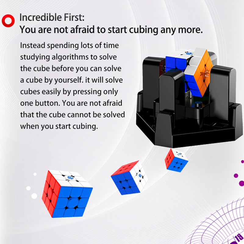 Intelligent 3rd-order Rubik's Cube Big Data Training Global Battle Robot