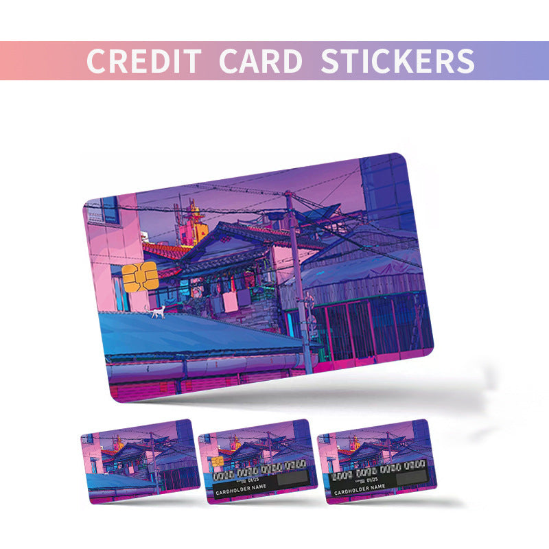 Credit Card Personalized Stickers