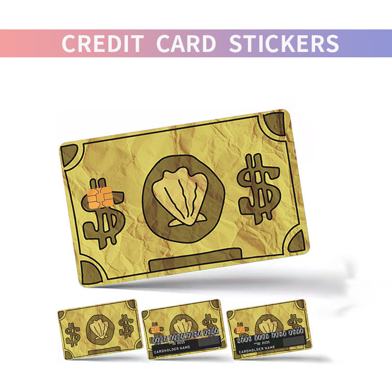 Credit Card Personalized Stickers