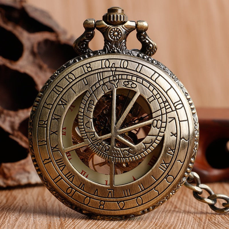 Manual mechanical pocket watch