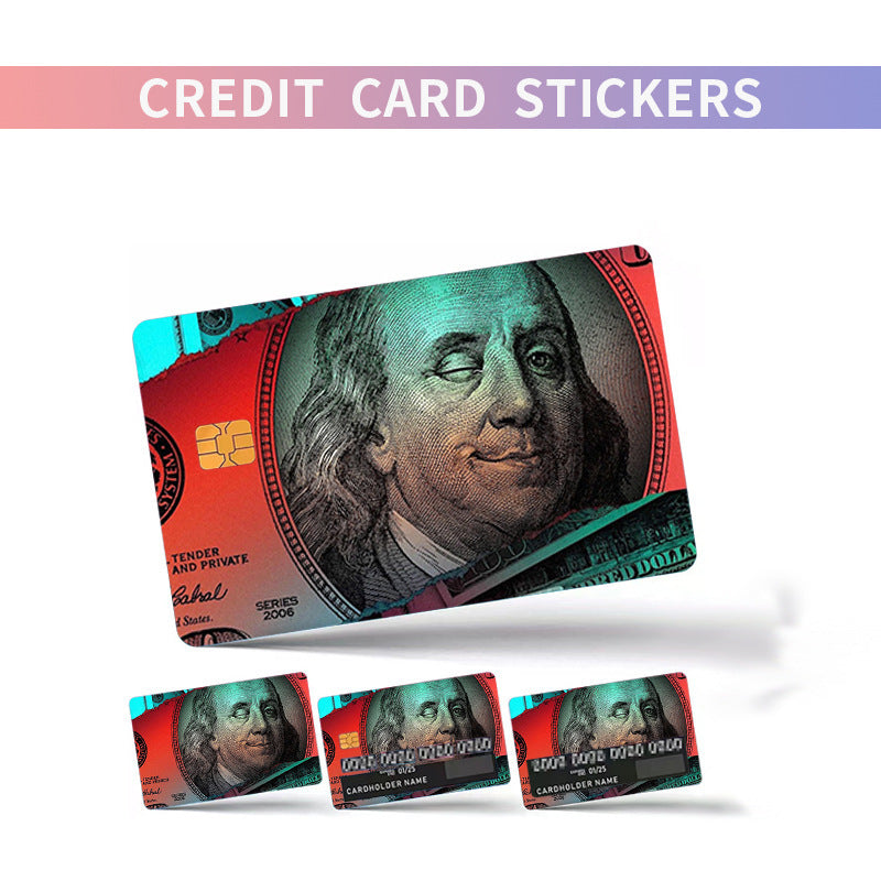 Credit Card Personalized Stickers