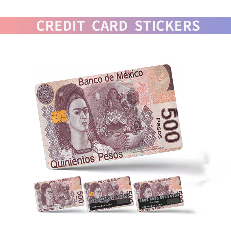 Credit Card Personalized Stickers