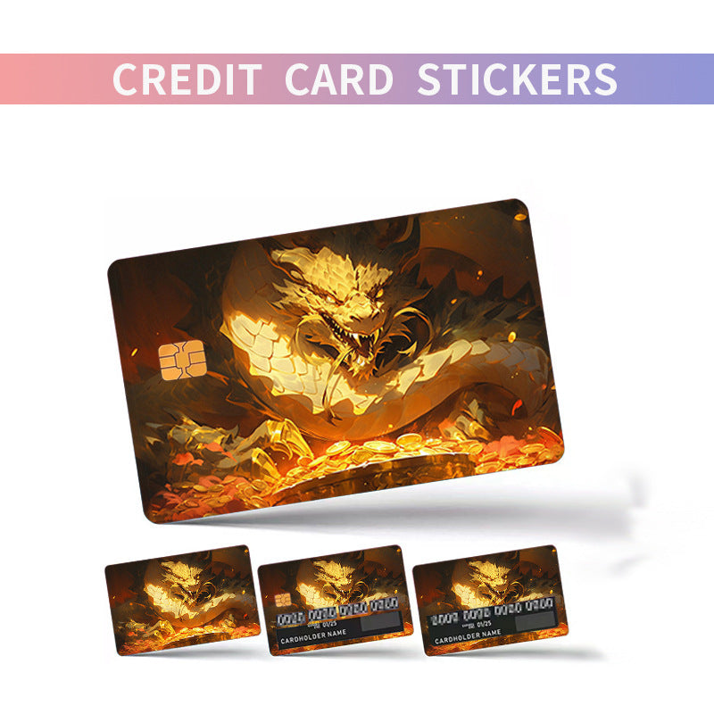 Credit Card Personalized Stickers