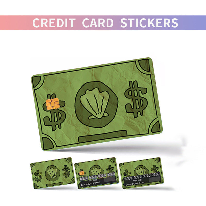 Credit Card Personalized Stickers