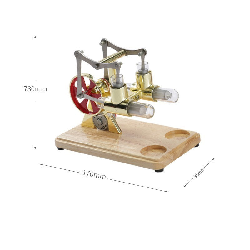 Stirling Engine Model Small Invention Generator Power Rangers Turbo Science Science Popularization Experiment